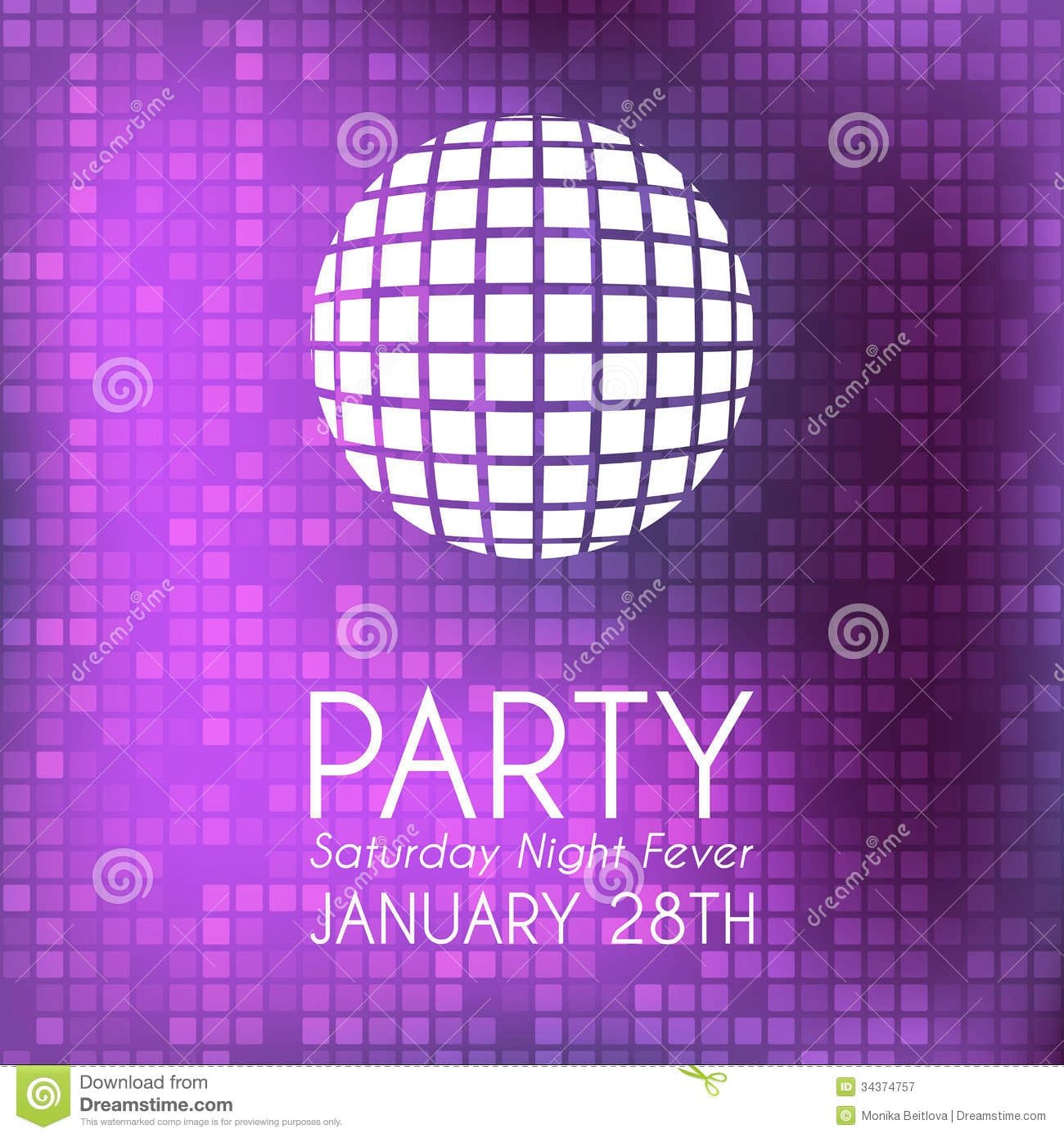 Doc    Free Disco Party Invitations â Just Dance Party Invitations